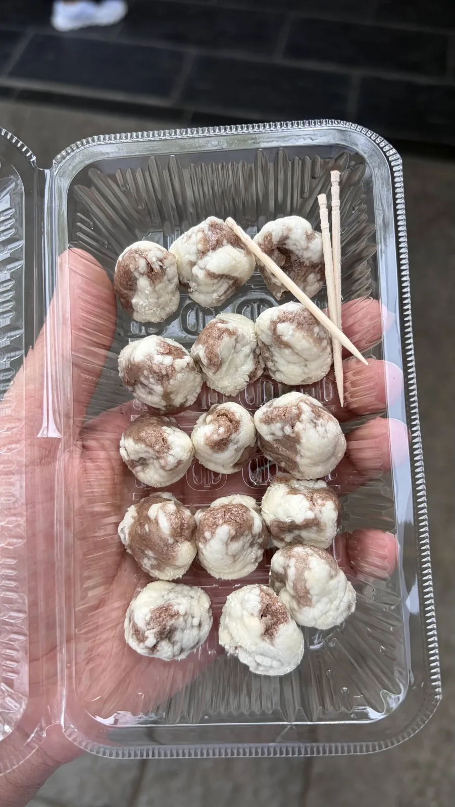 The sweet snacks