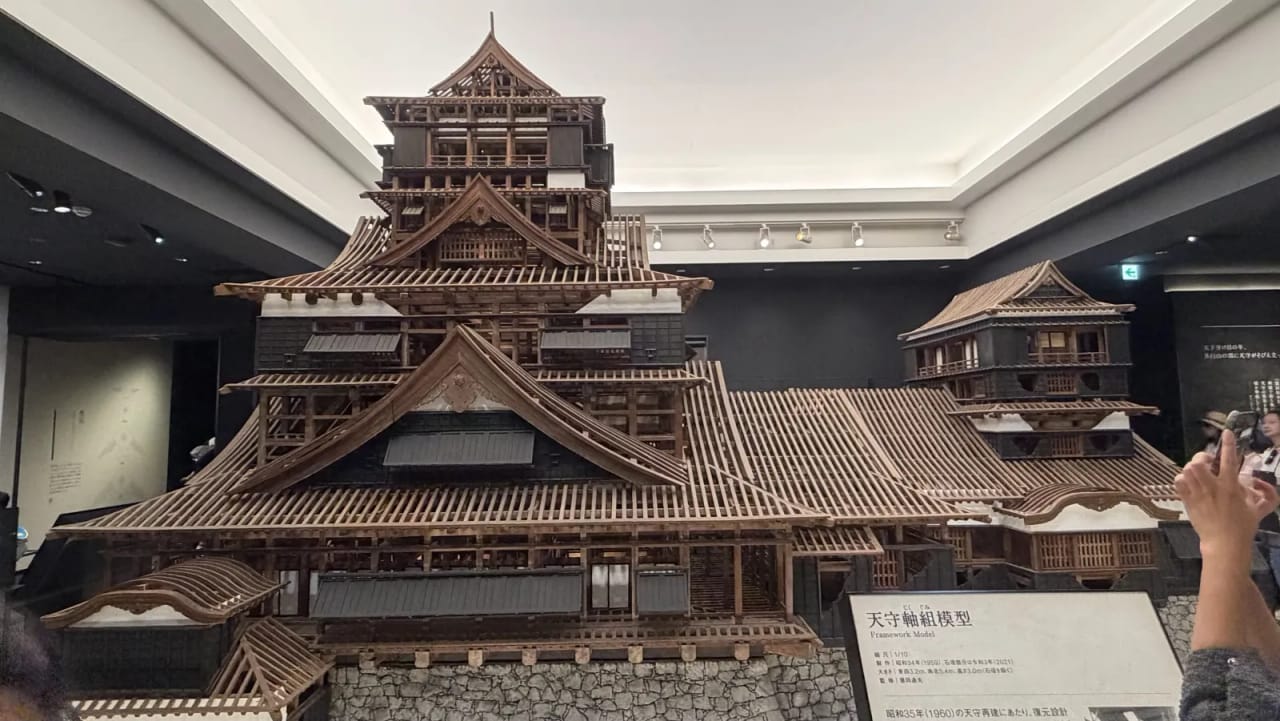 Wireframe of the castle