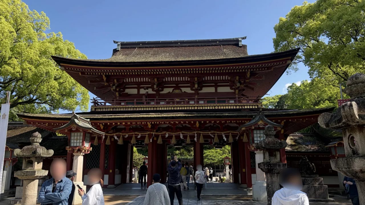 The main shrine grounds